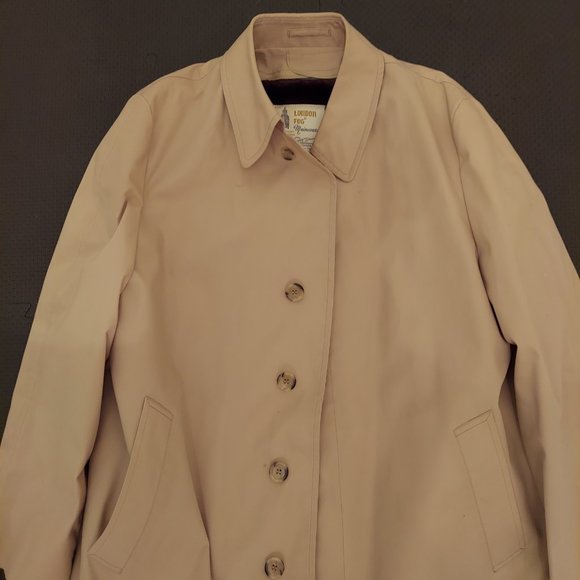 See Video NUC! Vintage London Fog Maincoats Men's Overcoat with Removable Liner - Picture 3 of 9